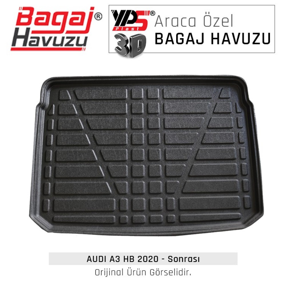 A3 Sportback 2020 Sonrası Yumuşak Bagaj Havuzu